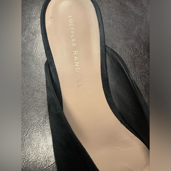 Loeffler Randall Black Mules - Picture 4 of 8